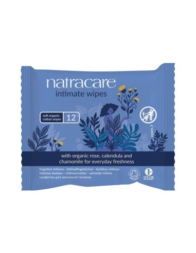 Natracare Intime Wipes X12-Einheiten