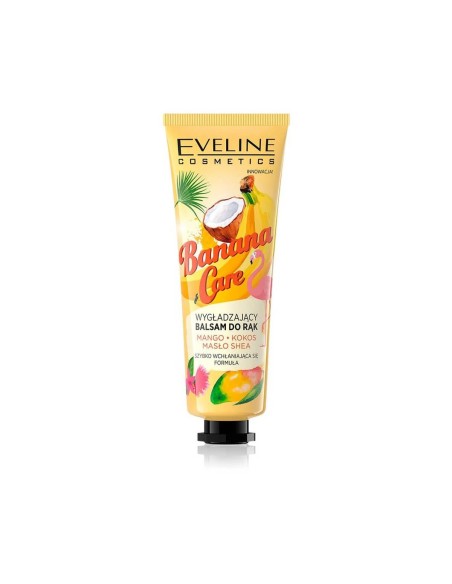 Eveline Cosmetics Banana Care Smoothing Hand Balm 50ml Eveline Cosmetics Banana Care Smoothing Hand Balm 50ml