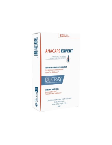 Ducray Anacaps Expert Chronischer Haarausfall 30 Kapseln
