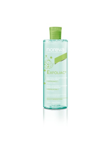 Noreva Exfoliac Mizellen-Reinigungswasser mit Peeling Effekt 400ml