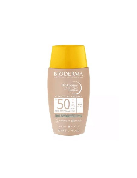 Bioderma Photoderm Nude Touch Mineral SPF50 Brauner 40ml