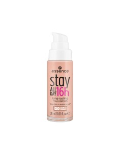 Essence Stay All Day 16h Long Lasting Foundation 20 Soft Nude 30ml 2