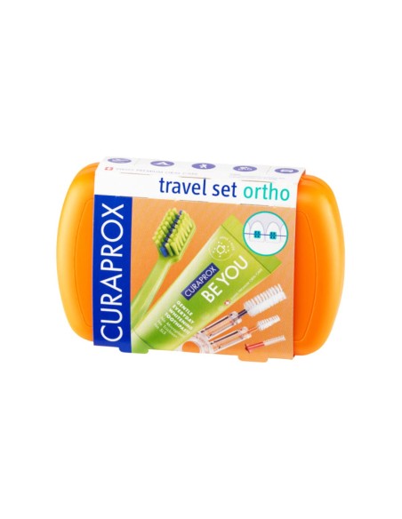 Curaprox Reise-Set Ortho Orange Curaprox Reise-Set Ortho Orange
