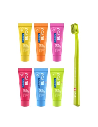 Curaprox Be You Sechs Geschmacksrichtungen Set