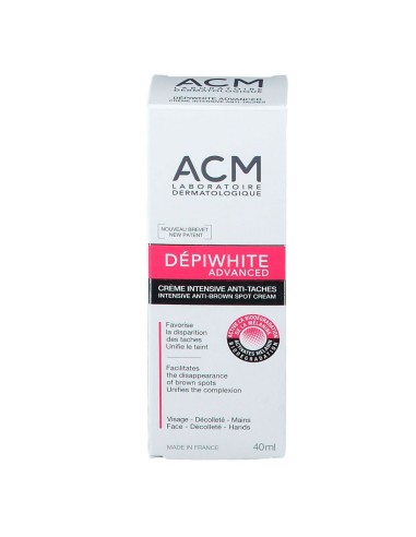 ACM Depiwhite Advanced Anti-Fleckencreme für Gesicht und Hände 40ml