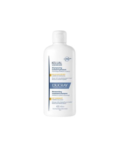 Ducray Kelual Squanorm Shampoo Feuchtigkeitsspendend gegen Trockene Schuppen 400ml