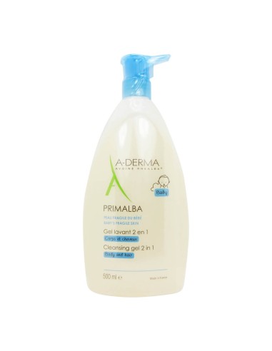 A-Derma Primalba sanftes Reinigungsgel 500ml