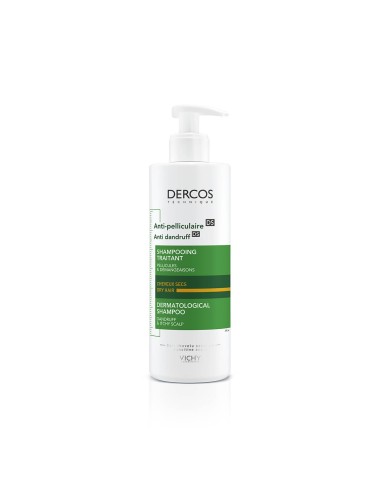 Dercos Anti-Schuppen-Shampoo für trockenes Haar 200ml