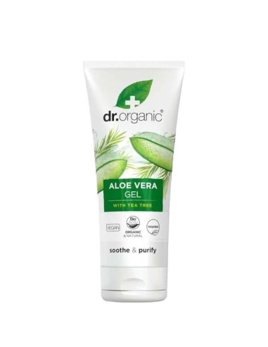 Dr.Organic Bio Aloe Vera Gel mit Teebaumöl und Arnika 200ml