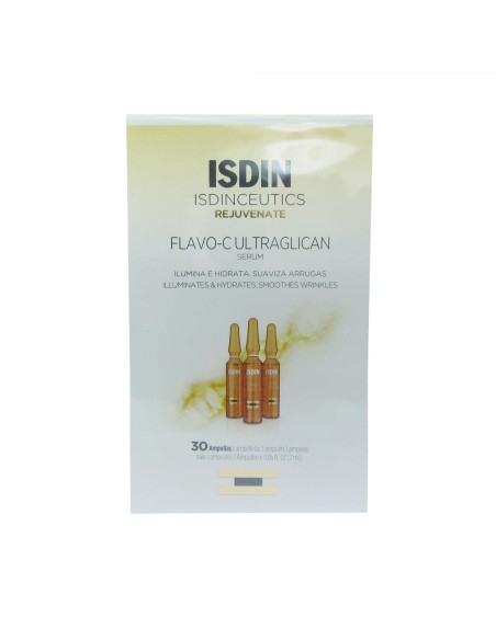 Isdinceutics Flavo-C Ultraglican 30 Ampullen x 2ml Isdinceutics Flavo-C Ultraglican 30 Ampullen x 2ml