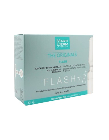 MartiDerm Flash Ampullen Anti-Fatigue 5x2ml