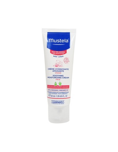 Mustela beruhigende Gesicht Feuchtigkeitscreme 40ml