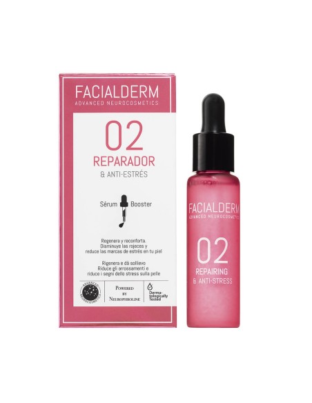 Facialderm 02 Anti-Stress Repair Serum 30ml Facialderm 02 Anti-Stress Repair Serum 30ml