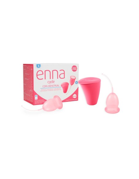 Enna Cycle Menstruationstasse Größe S 2 Einheiten + Sterilisatorbox Enna Cycle Menstruationstasse Größe S 2 Einheiten + Sterilisatorbox