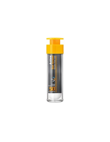 Frezyderm Active Sun Screen Getönte Gesichtsflüssigkeit SPF50 + 50ml