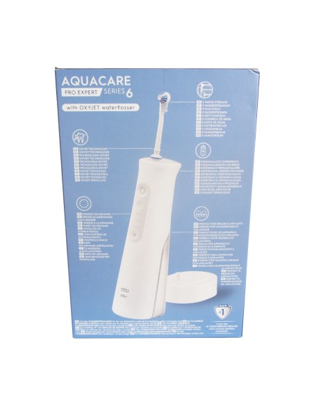 Oral B Aquacare 6 Pro Expert Tragbare Irrigator Oral B Aquacare 6 Pro Expert Tragbare Irrigator