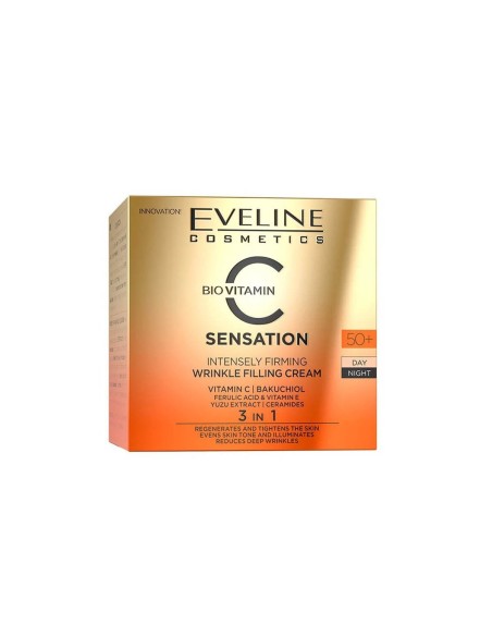 Eveline Cosmetics C Sensation 50+ Cream 50ml Eveline Cosmetics C Sensation 50+ Cream 50ml