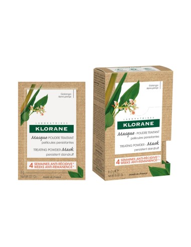 Klorane Galgant Masken-Pulver-Pflege 8x3g