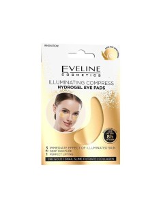 Eveline Cosmetics Illuminierende Kompressen Hydrogel Augenpads