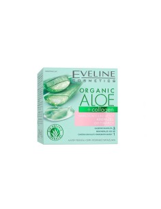 Eveline Cosmetics Organic Aloe and Collagen Face Cream Gel 50ml
