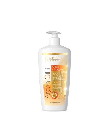 Eveline Cosmetics Argan Oil Body Lotion Firming and Moisturisinggkeitsspendend 350ml