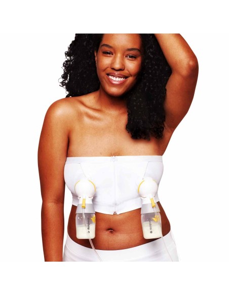 Medela Hands-Free Pumping Bustier Weiß S
