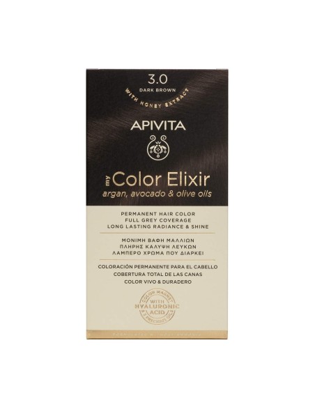 Apivita My Color Elixier 3.0 Dunkelbraun