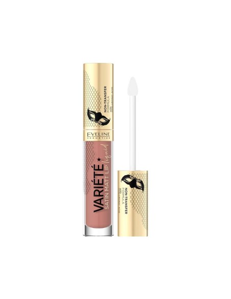 Eveline Cosmetics Variété Satin Matt Lip Liquid 01 Caramel Cake 4ml Eveline Cosmetics Variété Satin Matt Lip Liquid 01 Caramel Cake 4ml