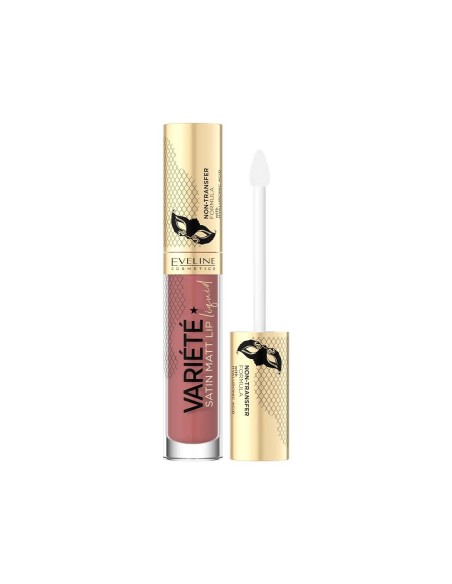 Eveline Cosmetics Variété Satin Matt Lip Liquid 04 Toffee Eveline Cosmetics Variété Satin Matt Lip Liquid 04 Toffee
