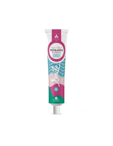 Ben Anna Toothpaste Tube Wild Berry with Fluoride 75ml