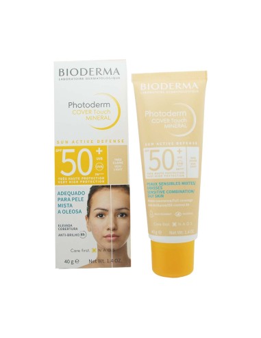Bioderma Photoderm Cover Touch Mineral SPF50 Bronze 40g