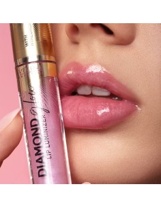 Eveline Cosmetics Diamond Glow Lip Luminizer 10 Rose Violet 4.5ml 2