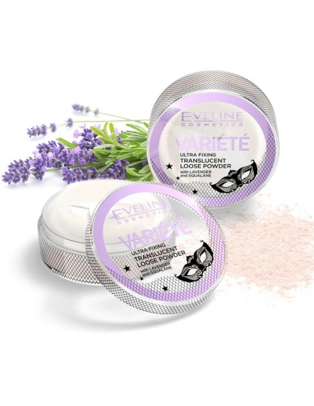 Eveline Cosmetics Variété Loses Pulver mit Lavendel und Squalan 5g
