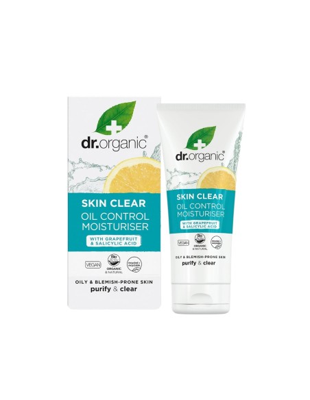 Dr. Organic Skin Clear Feuchtigkeitscreme zur Kontrolle von Öligkeit 50ml Dr. Organic Skin Clear Feuchtigkeitscreme zur Kontrolle von Öligkeit 50ml