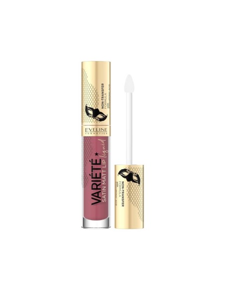 Eveline Cosmetics Variété Satin Matt Lip Liquid 03 Berry Shake Eveline Cosmetics Variété Satin Matt Lip Liquid 03 Berry Shake