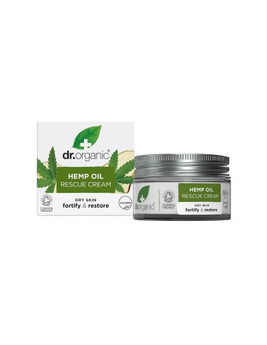 Dr. Organic Hanföl Reparaturcreme 50ml