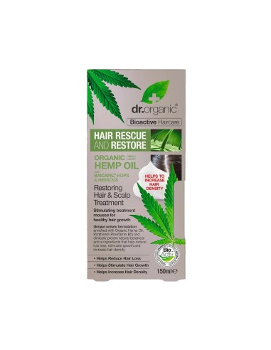 Dr. Organic Hanföl Reparaturmousse 150ml