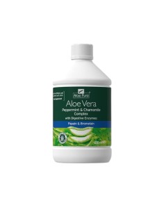 Aloe Pura Aloe Vera Komplex Minze Kamille mit Verdauungsenzymen 500ml