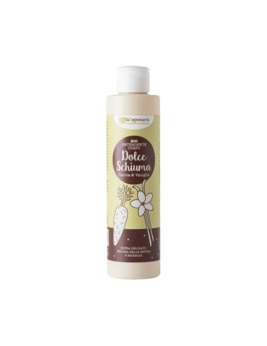 laSaponaria Sanftes Duschgel Vanille und Karotte 200ml