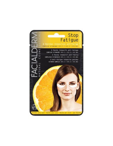 Facialderm Stop Fatigue Patches Augen X6