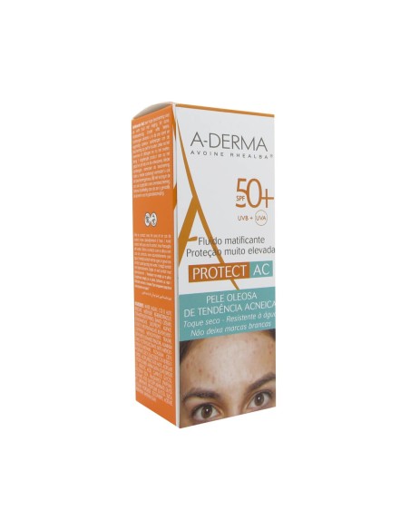 A-Derma Protect AC Mattierendes Fluid SPF50 40ml