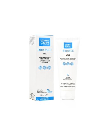 MartiDerm Driosec Gel Antitranspirant Deodorant 75ml