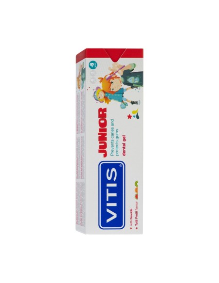 Vitis Junior Tutti Frutti Zahnpasta 75ml Vitis Junior Tutti Frutti Zahnpasta 75ml