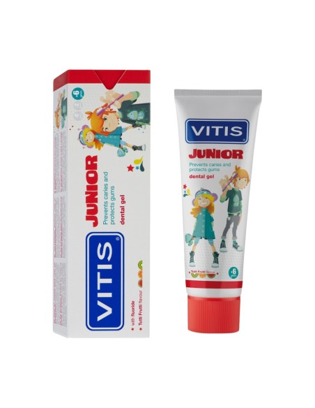 Vitis Junior Tutti Frutti Zahnpasta 75ml Vitis Junior Tutti Frutti Zahnpasta 75ml