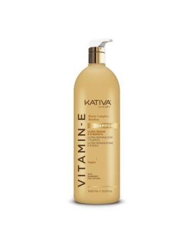 Kativa Vitamin E Shampoo Ultra Repair und Strength 1000ml