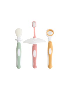 Saro Babyzahnbürsten X3 Rosa