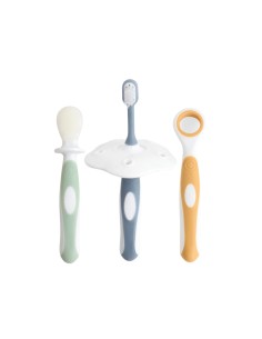 Saro Zahnbürsten Baby Blau X3