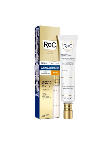 Roc Retinol Correxion Faltenkorrektur Täglicher Feuchtigkeitsspender SPF20 30ml
