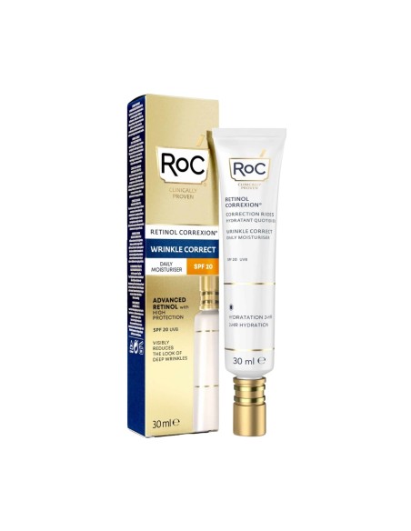 Roc Retinol Correxion Faltenkorrektur Täglicher Feuchtigkeitsspender SPF20 30ml Roc Retinol Correxion Faltenkorrektur Täglicher Feuchtigkeitsspender SPF20 30ml