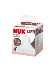 NUK Perfect Match Sauger XL 6+ Monate 2
